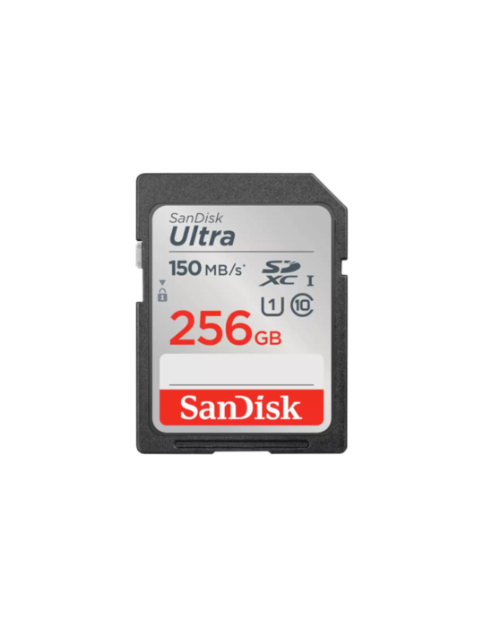 SanDisk Ultra 256GB SDHC™- und SDXC™-UHS-I-Speicherkarte, Kompatibel mit SDHC-/SDXC- und SDHC-I-/SDXC-I-fähigen Geräten