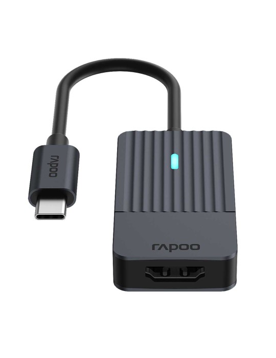 Rapoo USB-C Adapter, USB-C auf HDMI grau