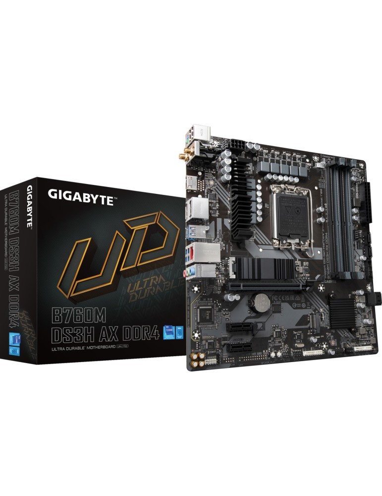 GIGABYTE B760M DS3H AX DDR4 Mainboard