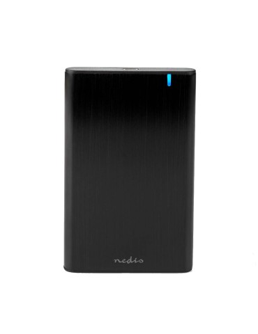 Nedis Festplattengehäuse - 2.5 ", USB 3.2 Gen1, USB Type-A / USB Type-C™, Notebook / PC, Aluminium