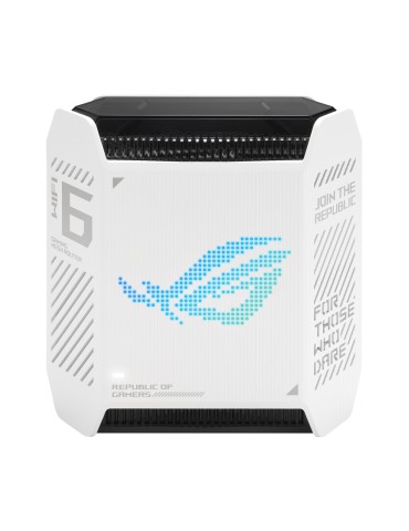 ASUS ROG Rapture GT6 WiFi 6 Mesh Router Weiß AX10000 Tri-Band, 3x Gigabit LAN