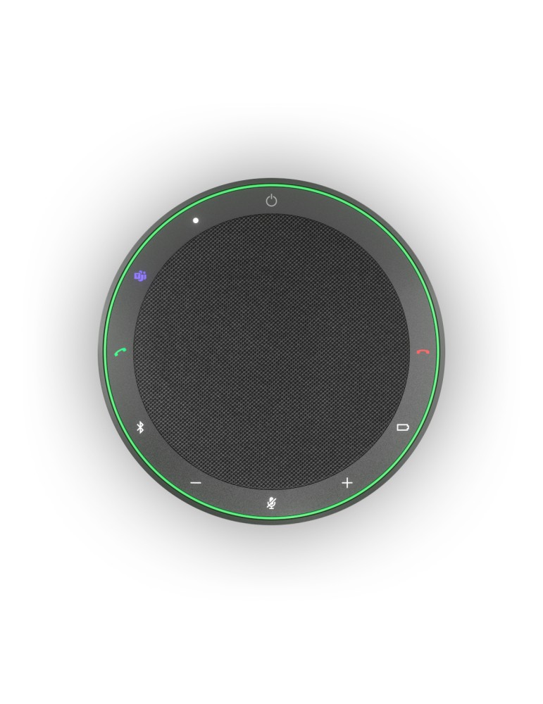 Jabra Speak2 75, Mobile Freisprecheinrichtung, Vollduplex Audio, Bis zu 32 Stunden Akkulaufzeit, Spritzwassergeschützt, 4 Mikrof