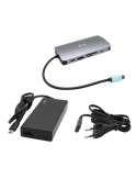 i-tec USB-C Metal Nano Dock HDMI/VGA with LAN & Power Delivery 100 W & Charger 77W