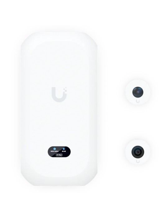 Ubiquiti AI Theta Nano Überwachungskamera Set 1x 8MP-Weitwinkel-Objektiv, 1x 12MP-Fisheye-Objektiv, 1x Hub