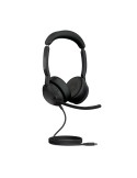 Jabra Evolve2 50 Stereo-Bluetooth Headset 4 Mikrofone, USB-A-Anschluss, MS Teams zertifiziert, Aktive Geräuschunterdrückung