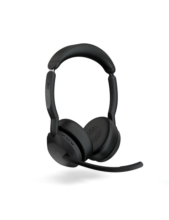 Jabra Evolve2 55, Stereo-Bluetooth-Headset, 4 Mikrofone MS Teams zertifiziert, Aktive Geräuschunterdrückung (ANC), incl. Link 38