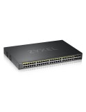 Zyxel GS2220-50HP Managed Switch 44x Gigabit Ethernet und 4x RJ45/SFP Combo (PoE+, max. 375W), 2x 1G SFP
