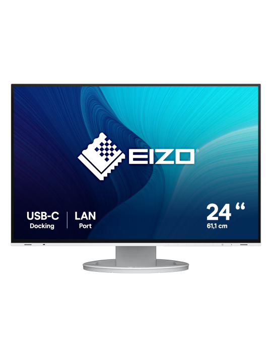 Eizo FlexScan EV2495-WT - IPS, Höhenverstellung, DisplayPort