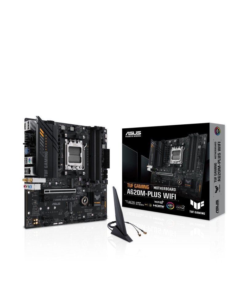 ASUS TUF GAMING A620M-PLUS WIFI Mainboard Sockel AM5
