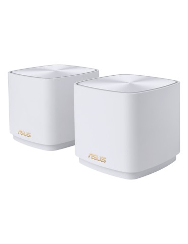 ASUS ZenWiFi XD5 WiFi 6 Mesh Router 2er-Pack Weiß AX3000 Dual-Band, 2x Gigabit LAN, AiMesh
