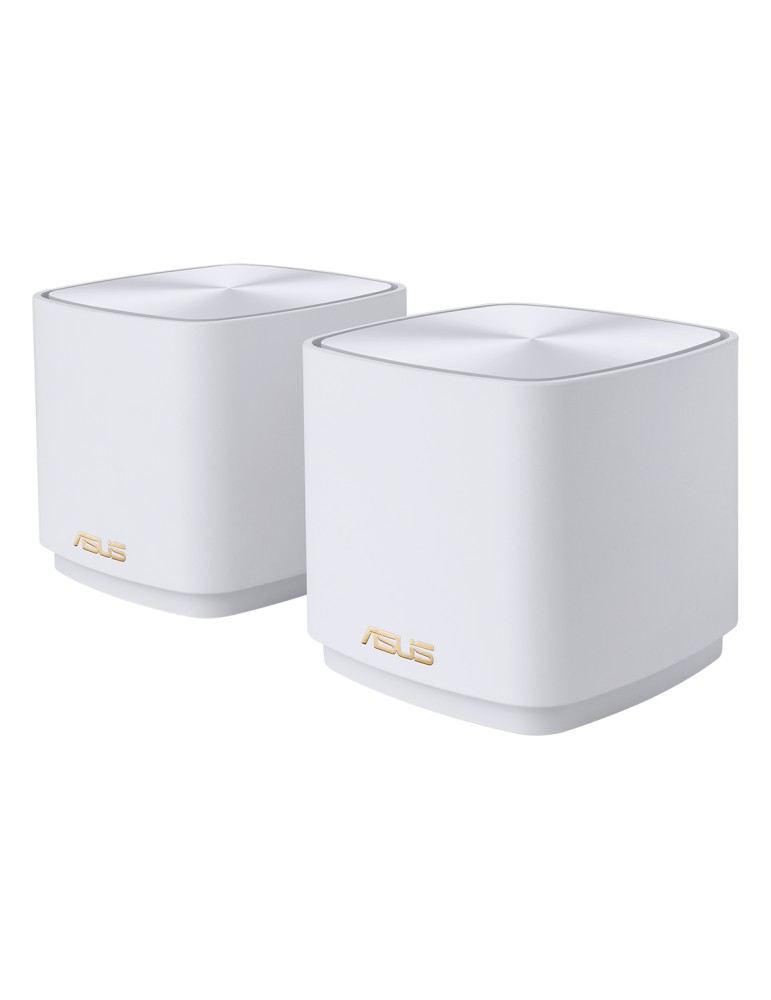 ASUS ZenWiFi XD5 WiFi 6 Mesh Router 2er-Pack Weiß AX3000 Dual-Band, 2x Gigabit LAN, AiMesh