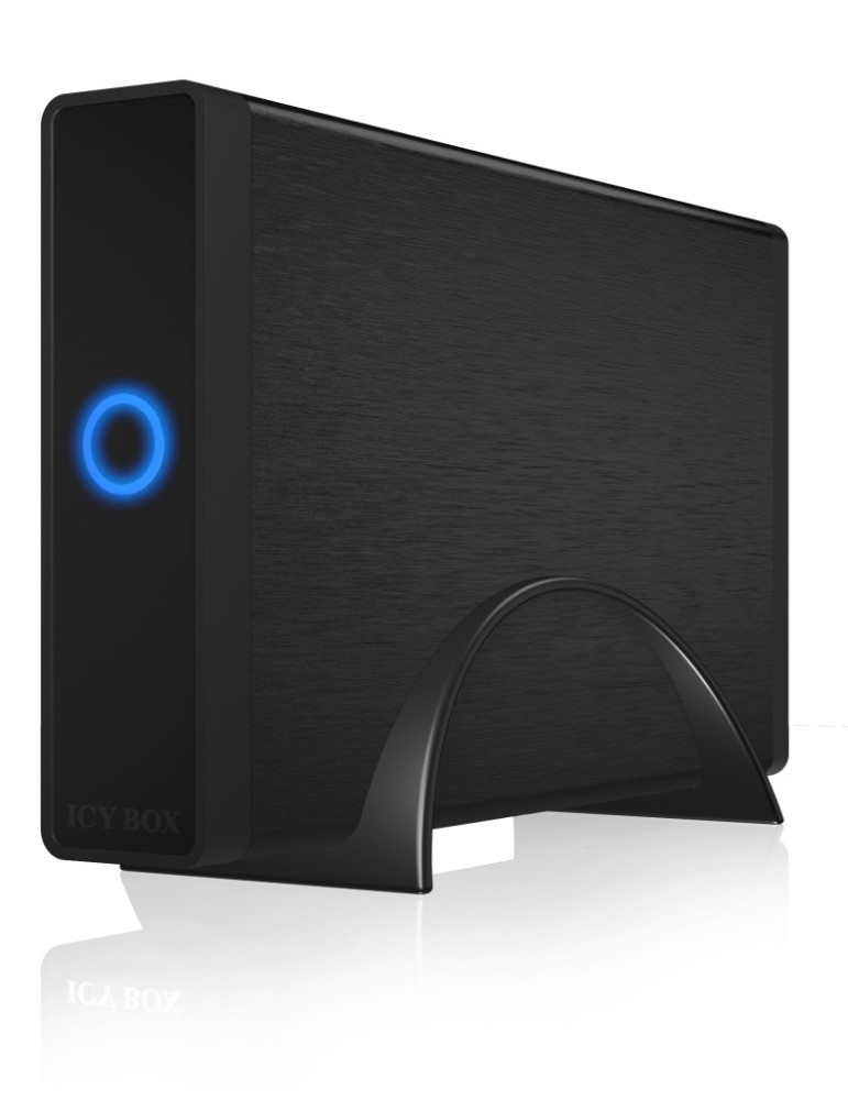 ICYBOX Externes Gehäuse für 3,5" SATA Festplatten mit USB 3.0
