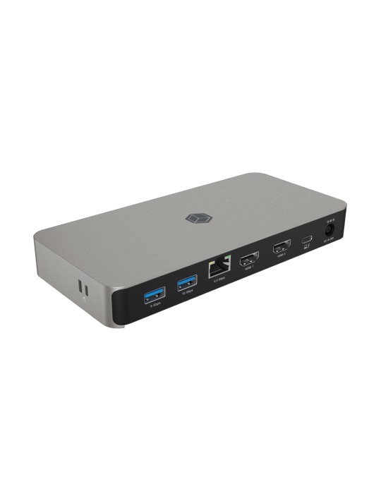 ICY BOX Dockingstation USB4® Type-C® mit zweifacher Videoausgabe