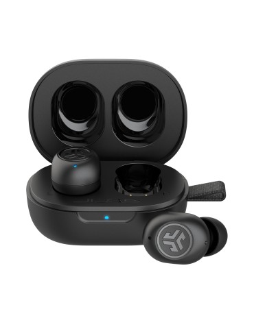Jlab JBuds Mini True Wireless Earbuds- Black Bluetooth In-Ear-Kopfhörer, Integriertes Mikrofon