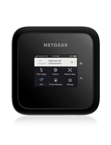 NETGEAR Nighthawk M6 5G WiFi 6 Mobiler Router AX3600 Dual-Band, 5G bis zu 2,5 Gbit/s, 1x Gigabit LAN, 90 m² Abdeckung