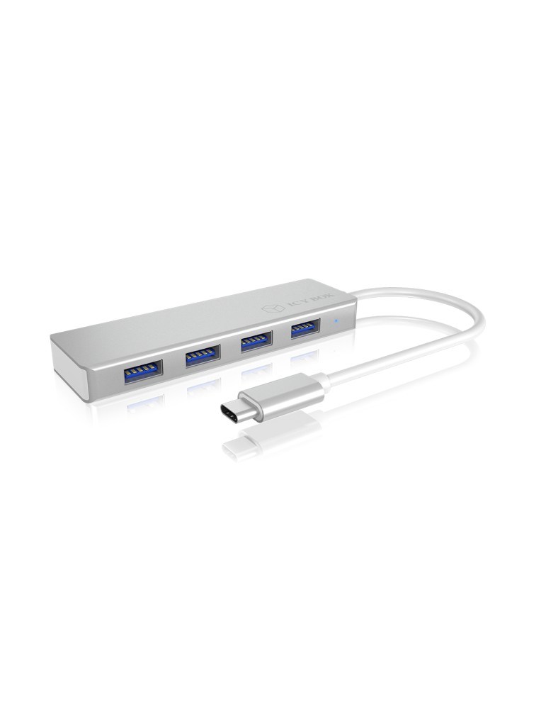 ICY BOX IB-HUB1425-C3 USB 3.0 Type-C Hub mit 4 USB Anschlüssen