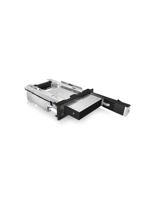 ICY BOX IB-166SSK-B Trägerloser Wechselrahmen für 3,5" SATA/SAS Festplatten