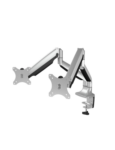 ICY BOX IB-MS504-T Monitorständer mit Tischhalterung für zwei Monitore bis zu 32" (81 cm) Bildschirmdiagonale