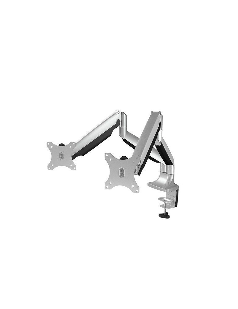 ICY BOX IB-MS504-T Monitorständer mit Tischhalterung für zwei Monitore bis zu 32" (81 cm) Bildschirmdiagonale