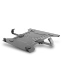 ICY BOX IB-MSA101-LH Notebookhalterung als Zubehör für Monitorständer mit VESA 75x75 / 100x100 Unterstützung