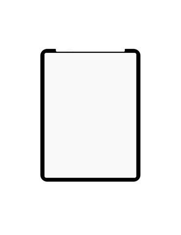 DISPLEX TABLET PAPERSENSE für iPad Pro 12,9'' (3./4./5./6. Gen.) wiederablösbare Schreibfolie und Zeichenfolie mit Paper Feeling