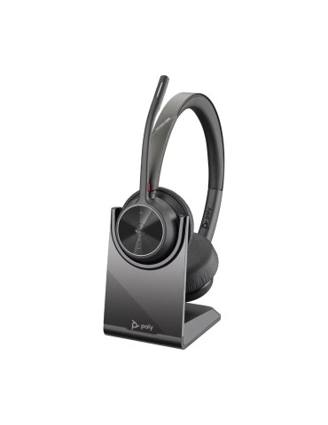 Poly Voyager 4320 MS Teams Certified Headset +BT700 dongle +Charging Stand