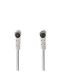 Nedis Koaxial Kabel | IEC (Coax) Stecker | IEC (Coax) Buchse Vernickelt | 120 dB | 75 Ohm | 4-fach geschirmt | 10.0 m | Rund | P