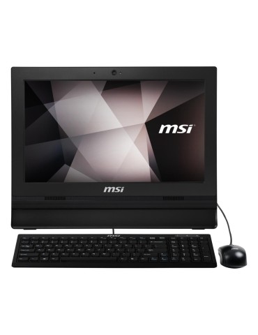 MSI PRO 16T 10M-228XDE All-in-One 15,6" Touch Display, Intel Celeron 5205U, 4GB RAM, 128GB SSD, oOS