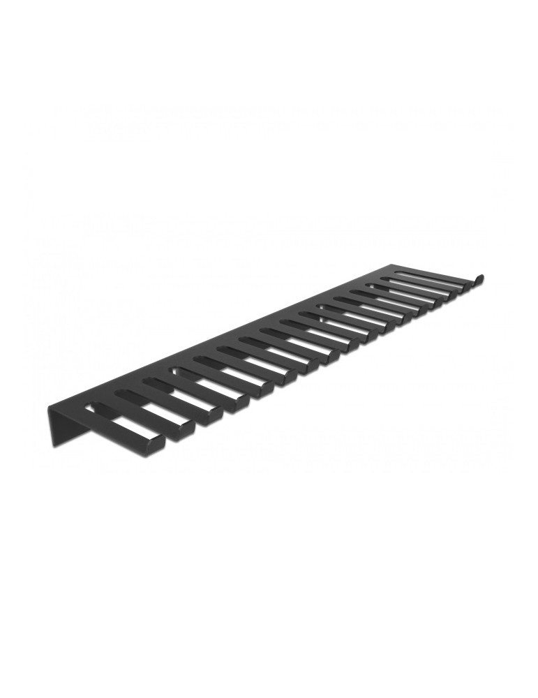 Delock Kabelhalterung 325 x 90 mm zur Wandmontage schwarz