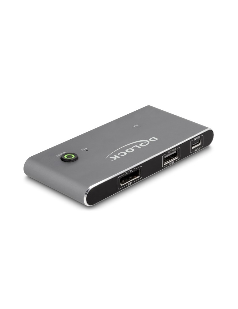 Delock USB-C™ KVM Switch zu HDMI 8K 60 Hz mit USB 2.0