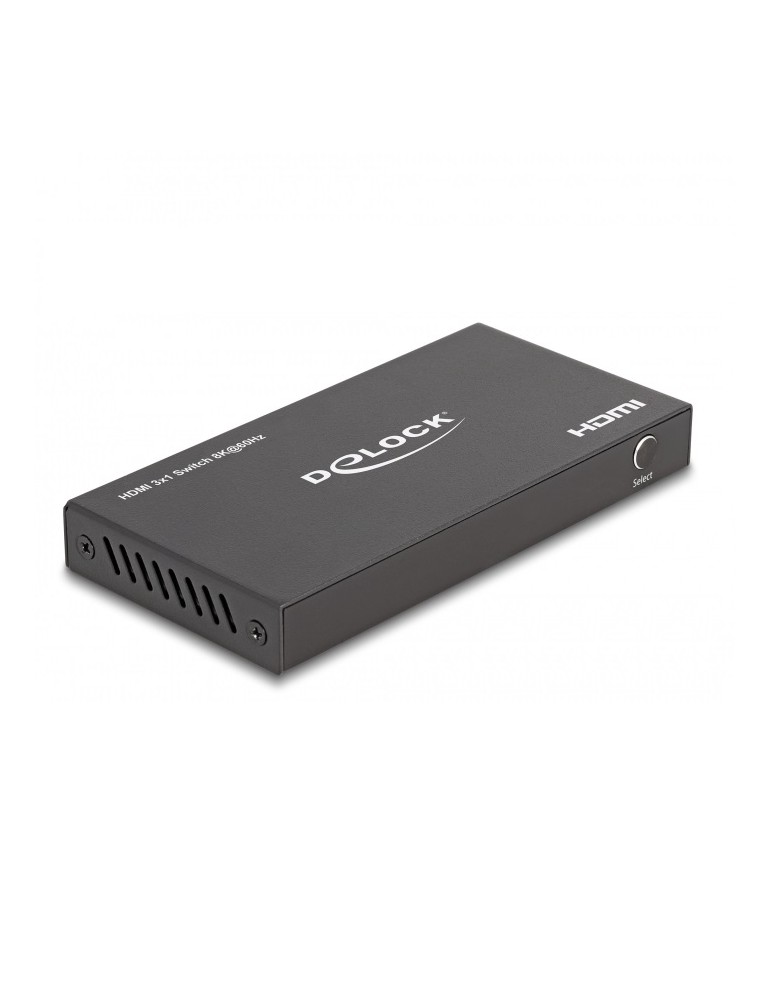 Delock HDMI Switch 3 x HDMI in zu 1 x HDMI out 8K 60 Hz