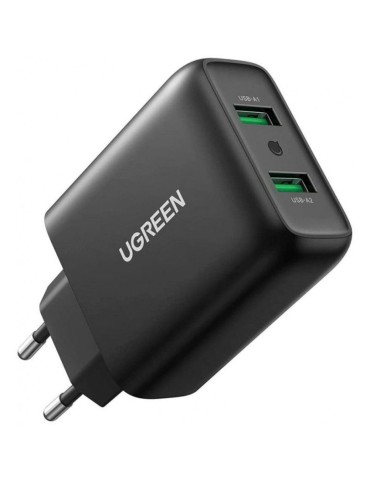 UGREEN Ladegerät Dual USB-A QC 3.0 36W Wall