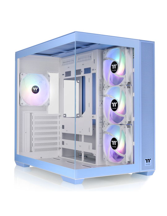 Thermaltake View 380 TG ARGB Hydrangea Blue | PC-Gehäuse