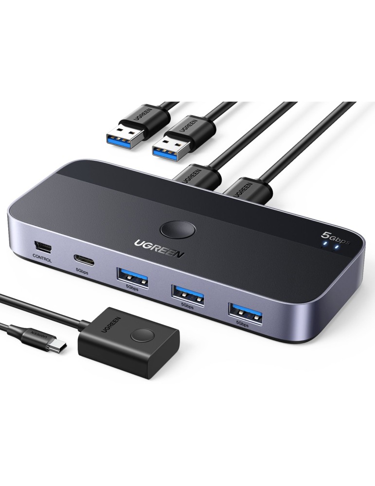 UGREEN USB 3.0 Sharing Switch 2-In-4