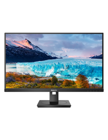 Philips 273S1 27 Zoll Full HD Monitor, höhenverstellbar, Lautsprecher, Adaptive Sync (1920x1080, 75 Hz, HDMI, DisplayPort (in/Ou