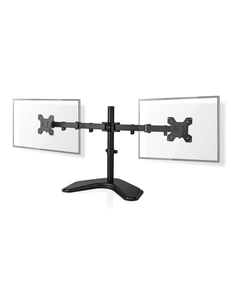 Nedis Schreibtisch Monitorhalterung 2 Bildschirme | 15 - 32 " | 75x75 / 100x100 | Vollbeweglich