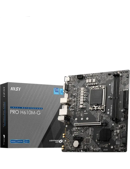 MSI Pro Pro H610M-G Mainboard