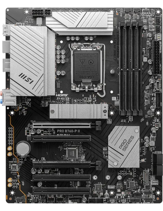 MSI PRO B760-P II Mainboard