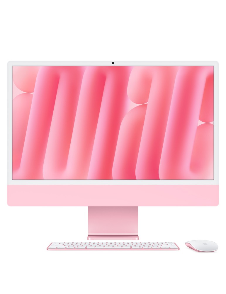 Apple iMac MWV43D/A Pink 61cm(24‘‘) M4 10-Core Chip, 10-Core GPU, 16GB Ram, 256GB SSD