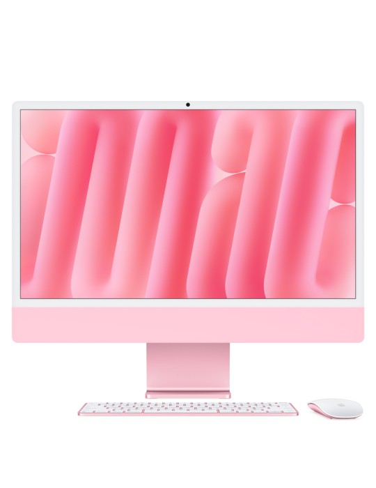 Apple iMac MWV43D/A Pink 61cm(24‘‘) M4 10-Core Chip, 10-Core GPU, 16GB Ram, 256GB SSD