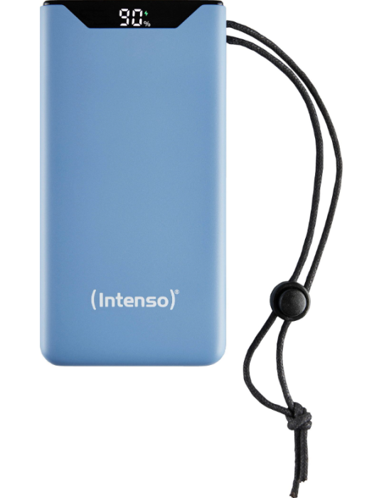 Intenso Powerbank F20000 Power Delivery, 20000 mAh Kapazität PD - und Qualcomm Quick Charge 3.0 - Funktion, Digitale Prozentanze