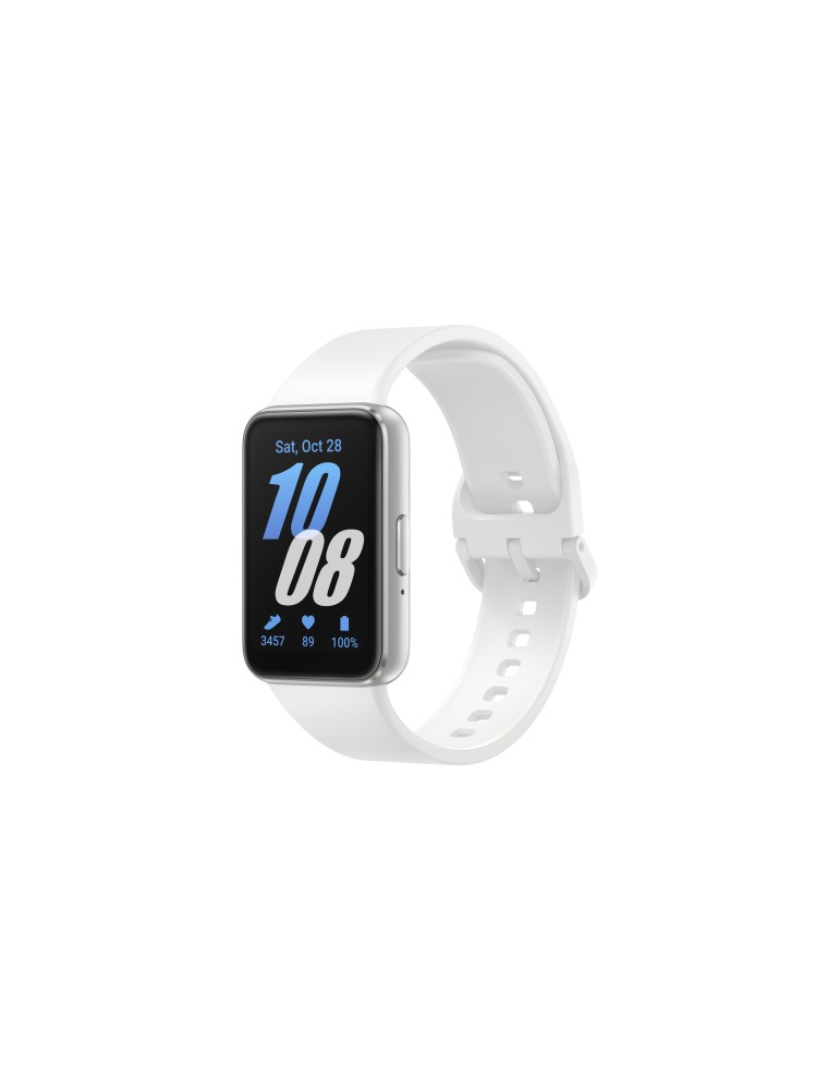Samsung Galaxy Fit3 SM-R390, silber Beschleunigungssensor, Lagesensor, Barometer, Optischer Herzfrequenz Sensor, Lichtsensor, Bl