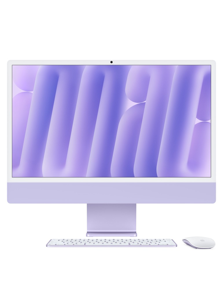 Apple iMac Violett CZ1ET-02300000 - 61cm(24‘‘) M4 10-Core CPU, 10-Core GPU, 32GB RAM, 2TB SSD, Standardglas, Magic Keyboard TID