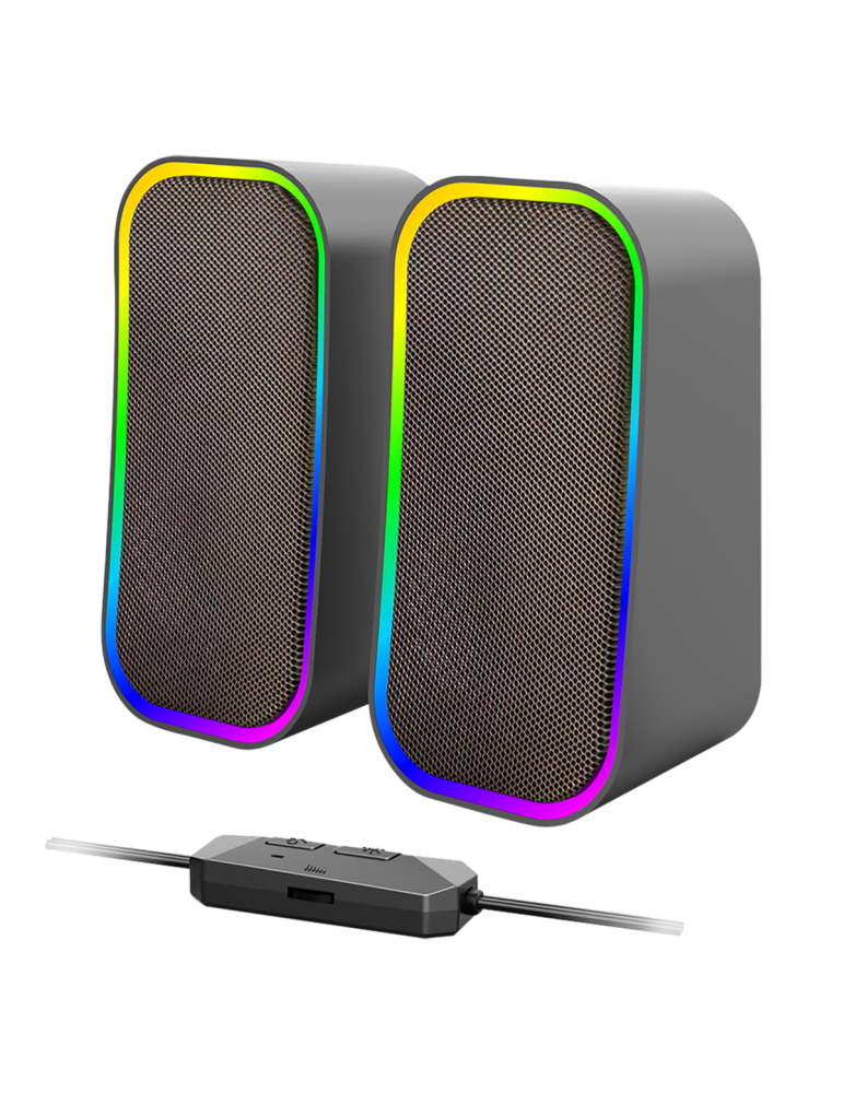 Speedlink TOKEN RGB Gaming Stereo Speaker, schwarz