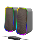 Speedlink TOKEN RGB Gaming Stereo Speaker, schwarz