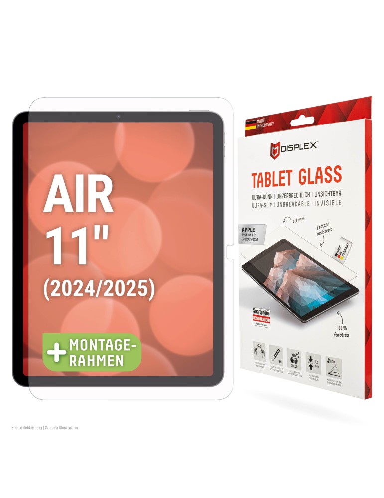 DISPLEX Tablet Glasschutzfolie für iPad Air 11" (2024/25)