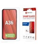 DISPLEX Smart Glasschutzfolie für Samsung Galaxy A36 Kratzer-resistent, Ultra-dünn, Schmutzabweisend