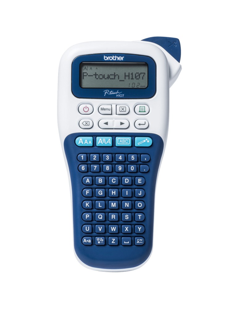 Brother P-touch PT-H107B Beschriftungsgerät 180 dpi, 3,5-30 mm breite TZe-Schriftbänder