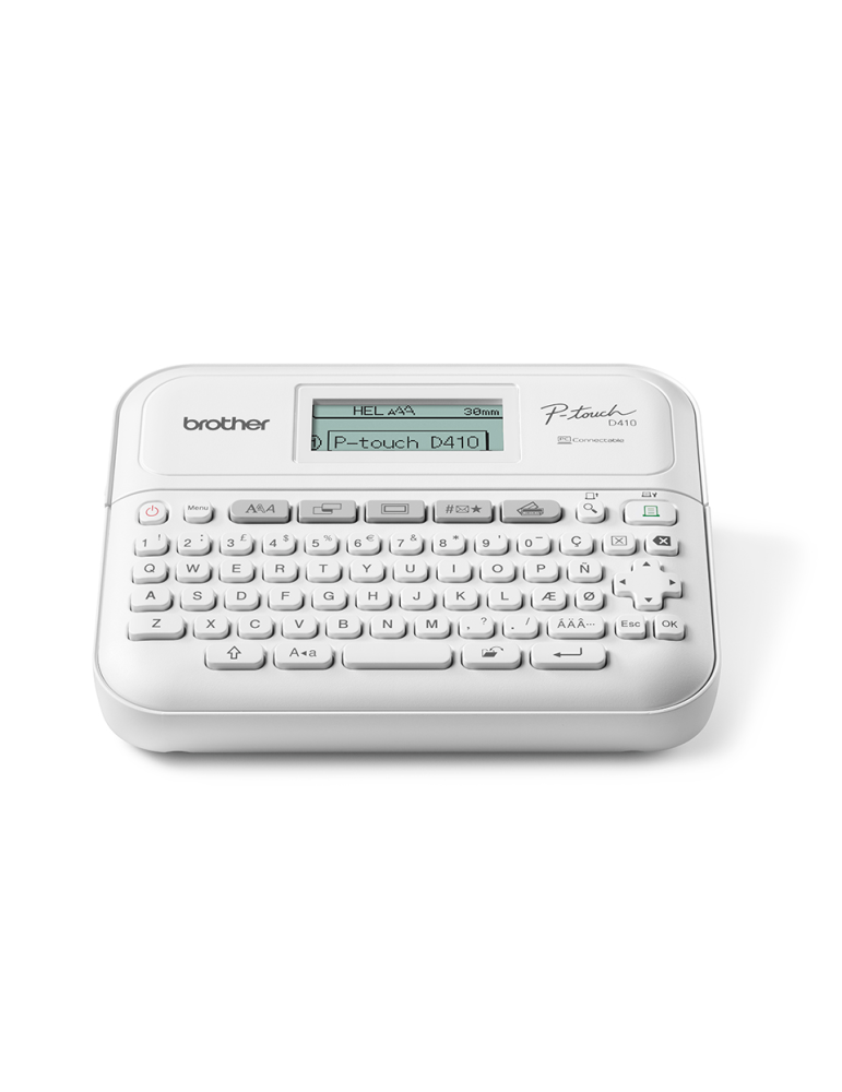 Brother P-touch D410 Beschriftungsgerät 180dpi, 20 mm/Sekunde, USB