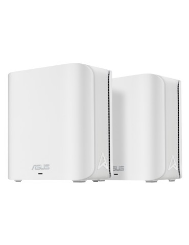 ASUS ZenWiFi BD4 WiFi 7 Mesh System 2er-Pack Weiß WLAN BE3600 Dualband, 2x 2.5G WAN/LAN (pro Einheit), Abdeckung bis zu 455 m²